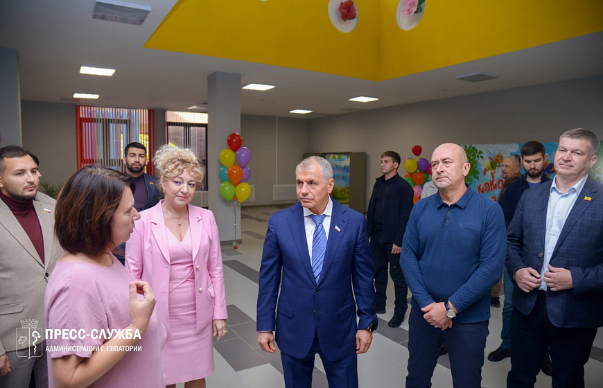 В Евпатории открыли два новых детских сада